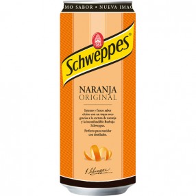 SCHWEPPES SPIRIT naranja lata 33 cl